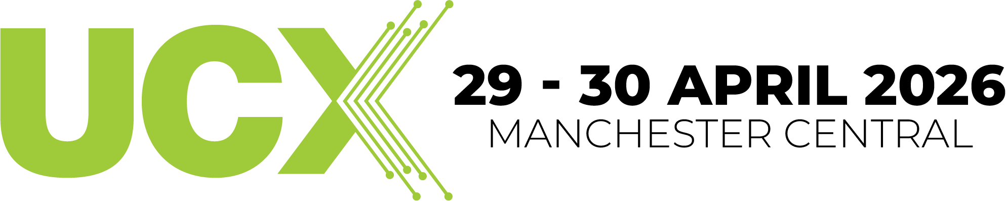 UCX Manchester 2026 logo